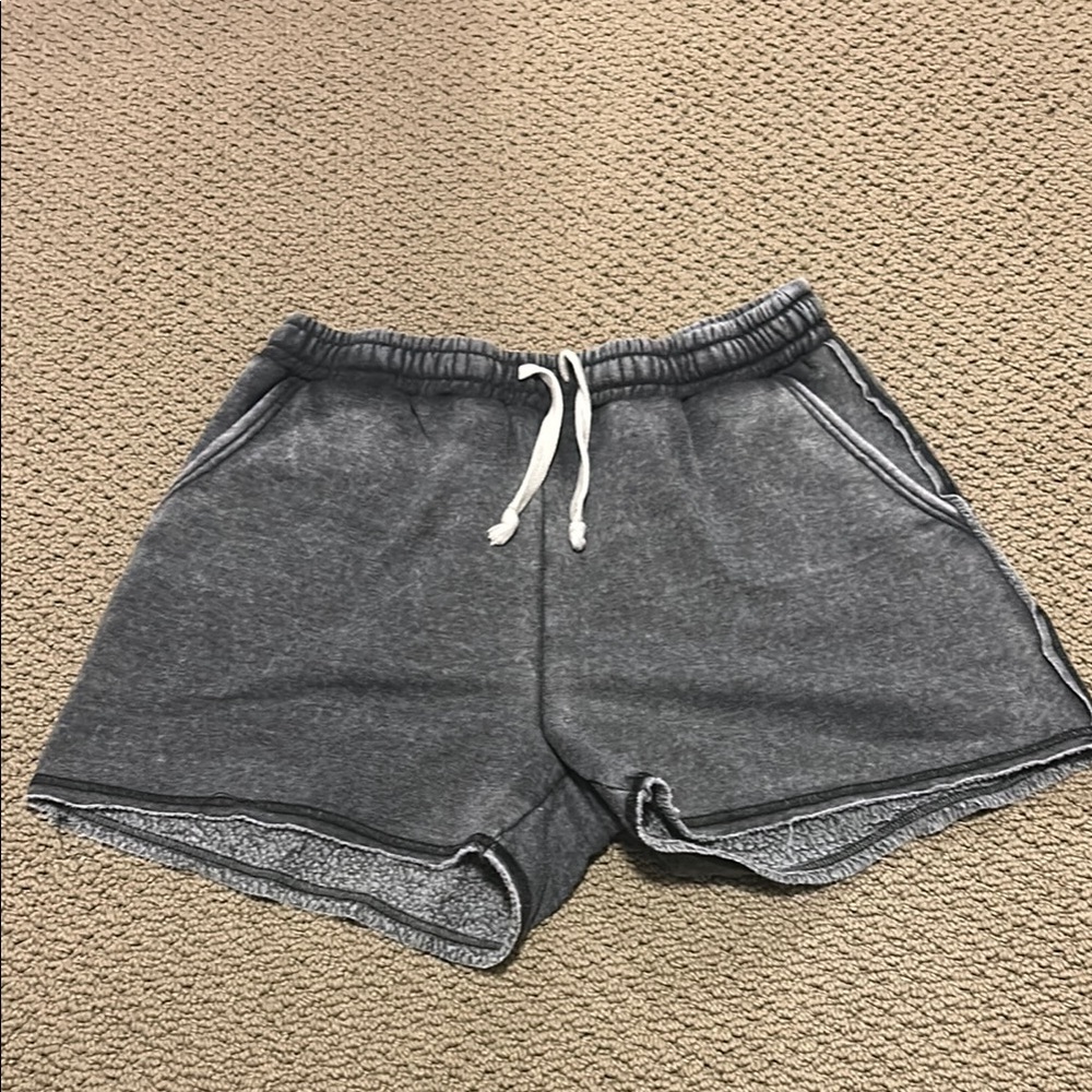 Women's Charcoal Casual Shorts